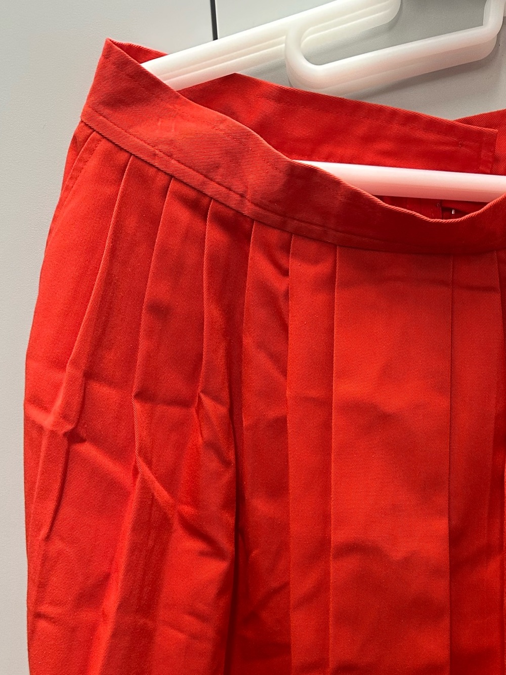Westbound Red Maxi / Midi Skirt - Vibrant Poppy Red
